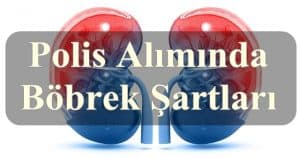 Polis Alımında Böbrek Şartları Neler?