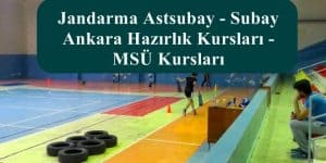 Ankara JAMYO Parkur-Jandarma Astsubay-MSÜ Parkur Hazırlık Kursu