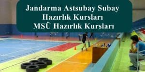 Jandarma Astsubay Subay Hazırlık Kursları – MSÜ Hazırlık Kursları