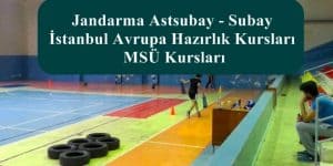İstanbul Avrupa JAMYO Parkur-Jandarma Astsubay-MSÜ Parkur Hazırlık Kursu