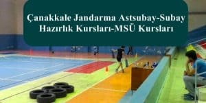 Çanakkale JAMYO Parkur-Jandarma Astsubay-MSÜ Parkur Hazırlık Kursu
