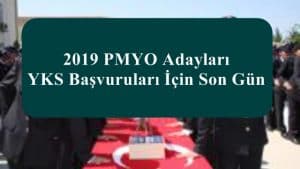 2019 PMYO Adayları YKS Başvuruları İçin Son Gün