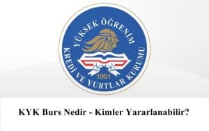 KYK Burs Nedir – Kimler Yararlanabilir?