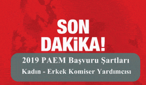 2019 PAEM Başvuru Şartları – Kılavuzu
