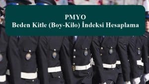PMYO Beden Kitle (Boy-Kilo) İndeksi Hesaplama