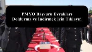 2019 PMYO Başvuru Evrakları Doldurma ve İndirmek İçin Tıklayın
