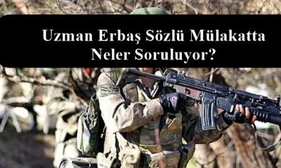 2021 yili uzman erbas sozlu mulakat sorulari ve cevaplari