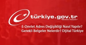 2024 E-Devlet Adres Değişikliği Nasıl Yapılır? Gerekli Belgeler Nelerdir?