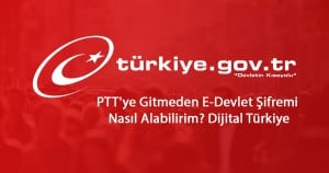 2024 PTT’ye Gitmeden E-Devlet Şifresi Nasıl Alınır? Dijital Türkiye