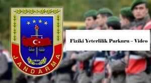 2023 Jandarma Muvazzaf /Sözleşmeli Astsubay Fiziki Yeterlilik Parkuru – Video