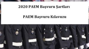 2020 PAEM Başvuru Şartları – 2020 PAEM Başvuru Kılavuzu