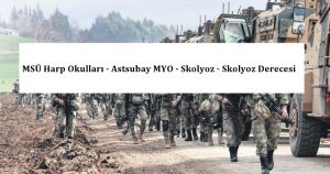 MSÜ Harp Okulları – Astsubay MYO – Skolyoz – Skolyoz Derecesi