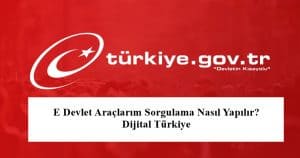 2023 E Devlet Adıma Tescilli Araç Sorgulama Nasıl Yapılır?