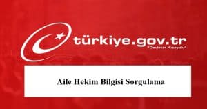 2024 E- Devlet Aile Hekim Bilgisi Sorgulama Nasıl Yapılır? Dijital Türkiye