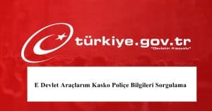2023 E Devlet Araçlarım Kasko Poliçe Bilgileri Sorgulama Nasıl Yapılır? Dijital Türkiye