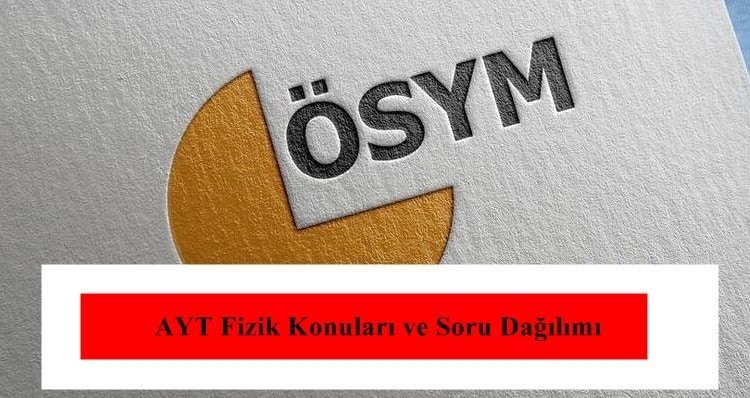2023 AYT Fizik Konuları ve Soru Dağılımı – 2023 AYT