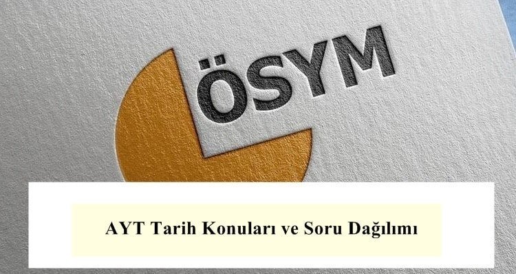 2023 AYT Tarih Konuları ve Soru Dağılımı – 2023 AYT