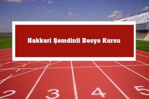 2023 Hakkari Şemdinli Besyo Kursu -Şemdinli Besyo Hazırlık Kursu