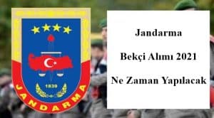 Jandarma Bekçi Alımı 2022 Ne Zaman Yapılacak?  Jandarma Bekçi Alımı