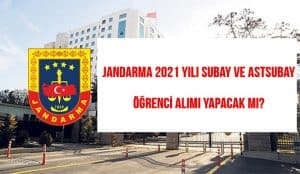 Jandarma 2021 Yılı Subay ve Astsubay Öğrenci Alımı Yapacak Mı? Taban YKS Puanı Kaç?