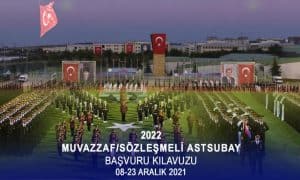 2022 – Jandarma Genel Komutanlığı 1840 Sözleşmeli Astsubay Alacak