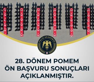 28. Dönem POMEM Ön Başvuru Sonuçları Açıklandı.