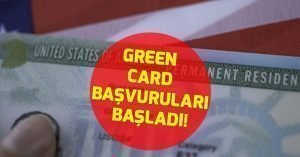 Green Card Başvuruları Başladı Green Card Başvurusu Nasıl Yapılır, Başvuru Şartları Neler?