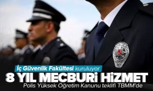 Polis Yüksek Öğretim Kanunu İle İlgili Teklif TBMM’de – Detaylar