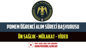 POMEM Öğrenci Alım Süreci Başvurusu – Ön Sağlık – Mülakat – Video