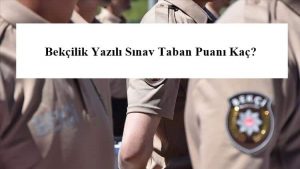 Bekçilik Yazılı Sınavı Baraj Puanı Kaç? Bekçilik Baraj Puanı