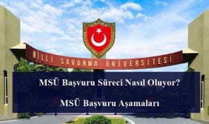 MSÜ Başvuru Süreci Nasıl Oluyor? MSÜ Başvuru Aşamaları