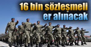 Milli Savunma Bakanlığı En Az İlköğretim Mezunu 16 Bin Sözleşmeli Er Alacak