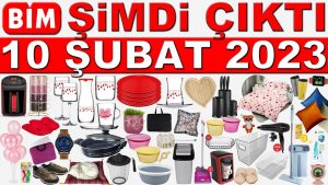 BİM 10 Şubat 2023 Aktüel Ürünler Kataloğu – İndirim Broşürü