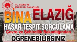 Hasar Sorgulama Ekranı hasartespit.csb.gov.tr