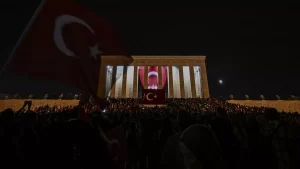 29 Ekim’de Anıtkabir Doldu Taştı Ziyaretçi Rekoru Kırıldı