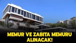 Kağıthane Belediyesi 45 Memur Alımı Yapıyor